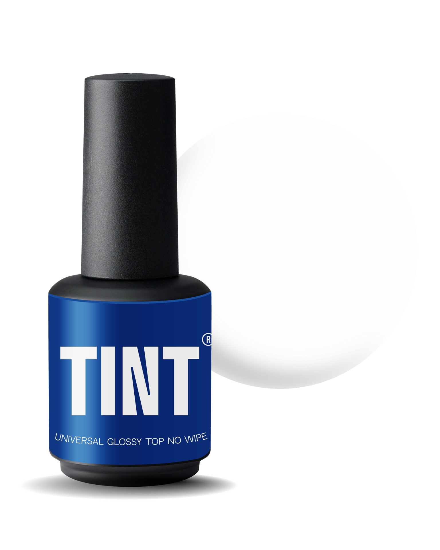 TINT Universal glossy top no wipe, 15 мл